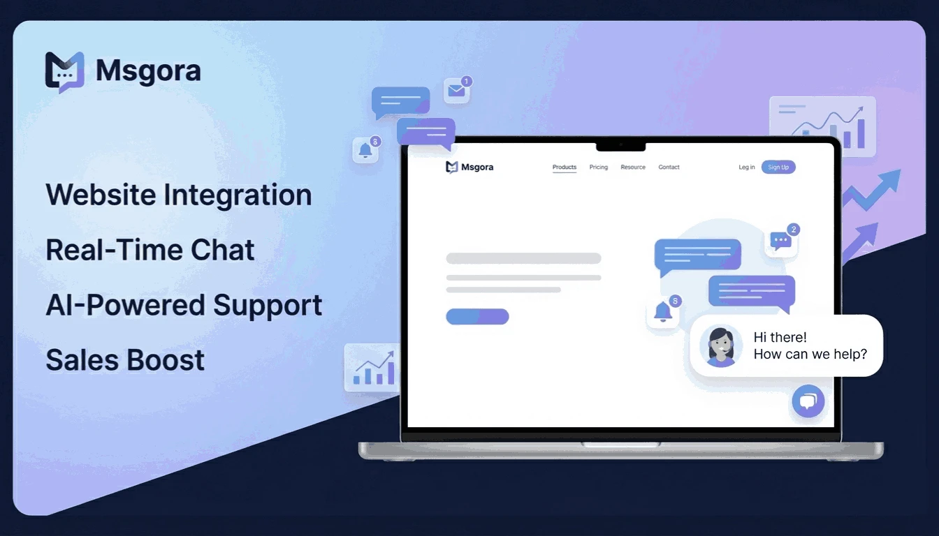 How to Use Msgora to Connect Any Website & Boost Sales